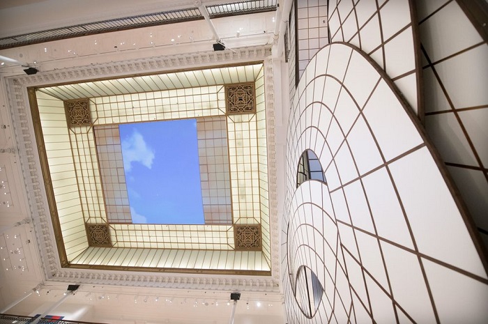Leandro Erlich has his head in the clouds at Bon Marché Rive Gauche - en -  Say Who