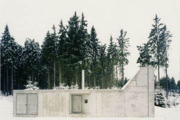 Hut on Fichtelberg Mountain by AFF