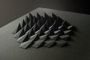 Paper sculpture by Matt Shlian