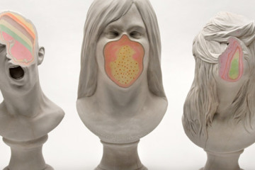 Strange human sculptures by Christina A. West