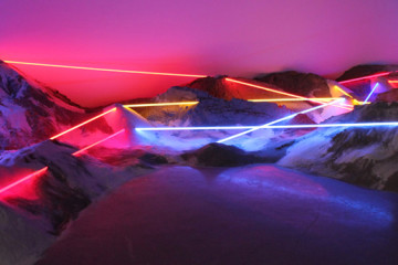 Neon installations by Laddie John Dill