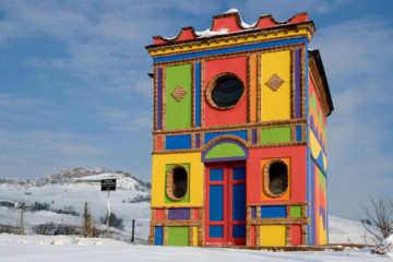 Ceretto’s Chapel by Sol LeWitt and David Tremlett