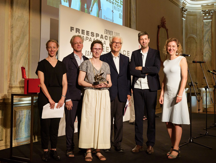 Venice Biennale of Architecture 2018: Silver Lion for Promising Young Participant in FREESPACE Exhibition - Jan de Vylder, Inge Vinck, Jo Taillieu - Image Courtesy of La Biennale di Venezia